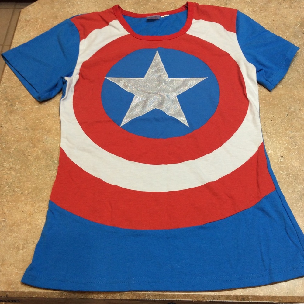 MARVEL CAPTAIN AMERICA SHIRT